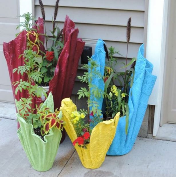 homemade-flower-pots-ideas-32_2 Домашни саксии за цветя Идеи