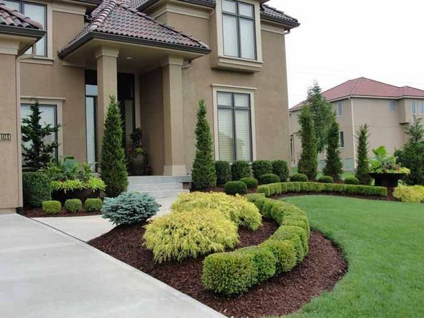 landscaping-for-front-of-the-house-24_11 Озеленяване за предната част на къщата