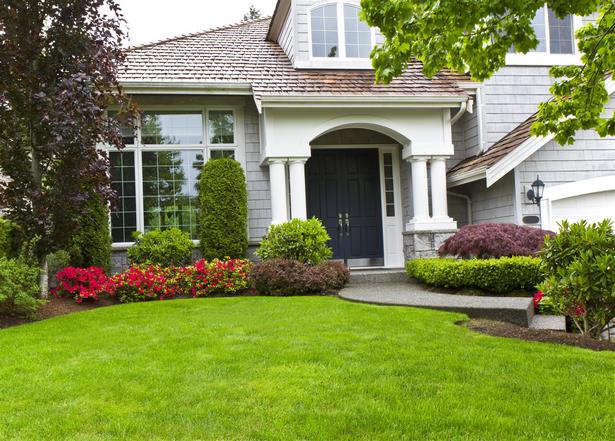 landscaping-front-yard-of-house-45_14 Озеленяване на предния двор на къщата
