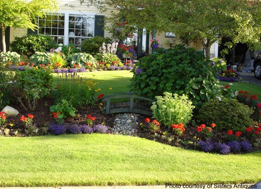 Озеленяване идеи за Голям преден двор