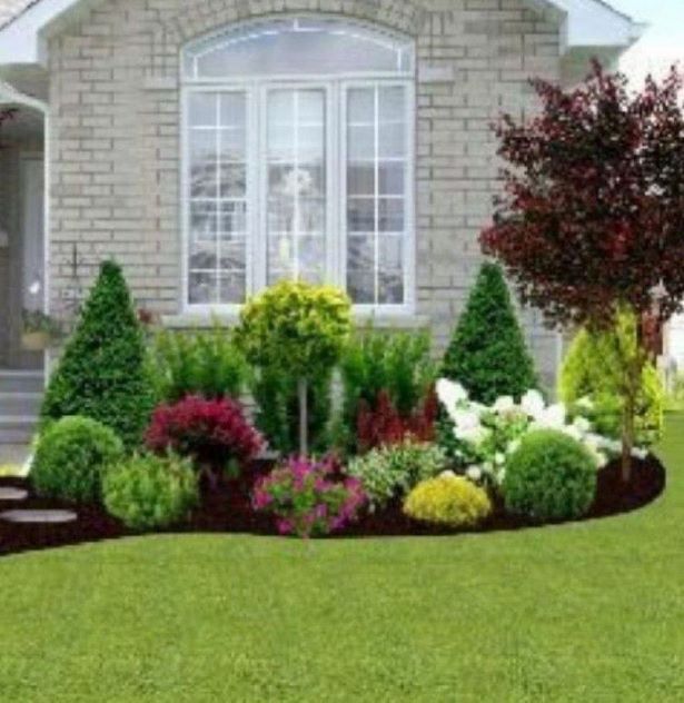 large-front-yard-landscape-design-42_12 Голям преден двор ландшафтен дизайн
