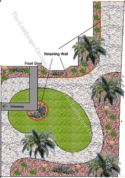 long-narrow-front-yard-landscaping-ideas-70 Дълъг тесен преден двор идеи за озеленяване