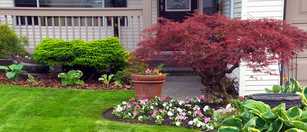 narrow-front-yard-landscaping-89_9 Тесен преден двор озеленяване