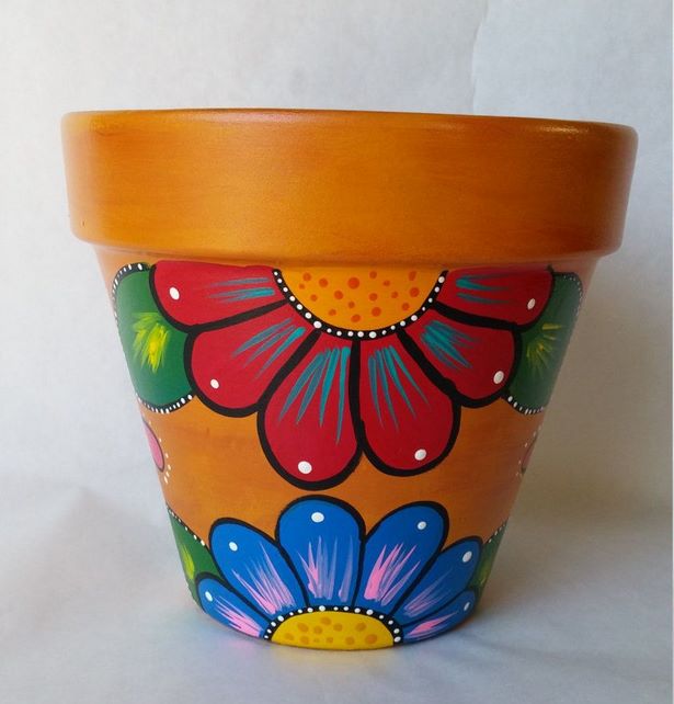 painted-clay-flower-pots-59_7 Рисувани глинени саксии за цветя