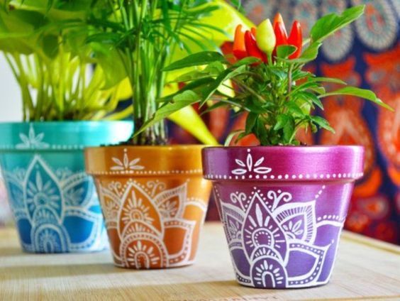 plant-pot-decoration-ideas-75_2 Идеи за декорация на саксии