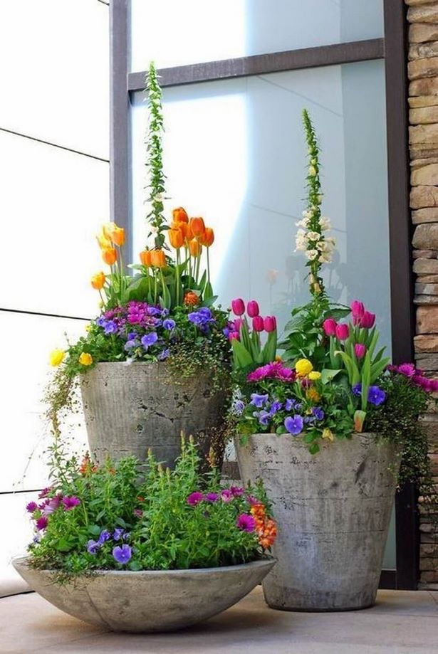potted-spring-flowers-ideas-61_7 Саксийни пролетни цветя Идеи