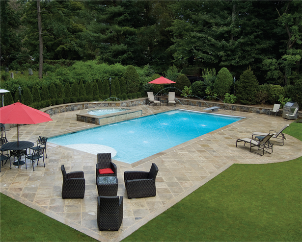 rectangle-inground-pool-landscaping-70 Правоъгълник вземен басейн озеленяване