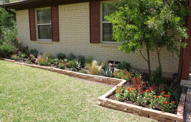 simple-front-yard-flower-bed-ideas-10_9 Прости идеи за цветни лехи на предния двор