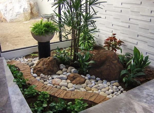 small-front-yard-rock-landscaping-83 Малък преден двор скално озеленяване