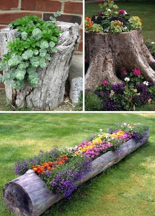 tree-stump-flower-pots-00_6 Дърво пън саксии за цветя