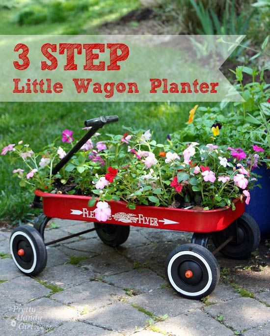 wagon-garden-planter-13_4 Вагон градина плантатор