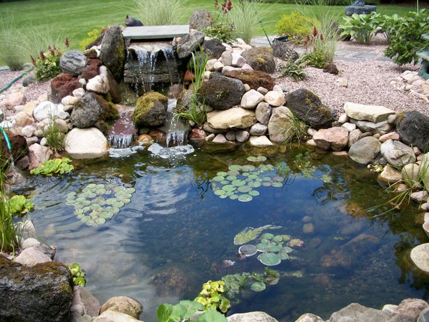 build-a-fish-pond-with-waterfall-14_19 Изграждане на рибно езерце с водопад
