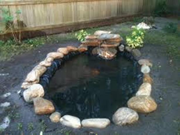 build-a-fish-pond-with-waterfall-14_5 Изграждане на рибно езерце с водопад