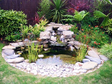 Идеи за рибно езерце за малки градини