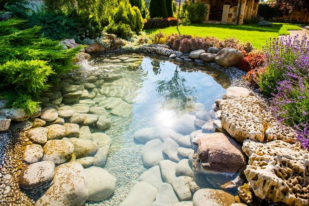 garden-pond-stones-13_18 Градинско езерце камъни
