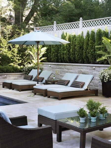 outdoor-pool-furniture-ideas-91 Открит басейн мебели идеи