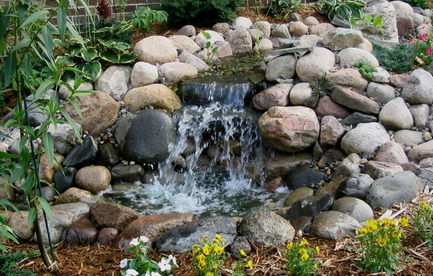 small-backyard-pond-with-waterfall-01_10 Малък двор езерце с водопад