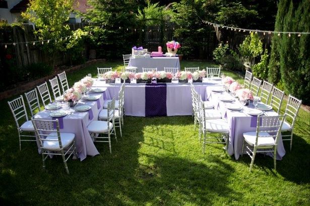 Идеи за малка сватба в задния двор
