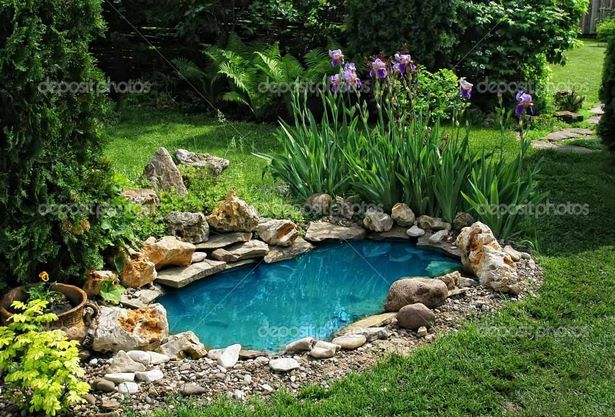 small-fish-pond-in-garden-43_14 Малко рибно езерце в градината