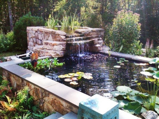 waterfall-pond-backyard-00_8 Водопад езерце заден двор