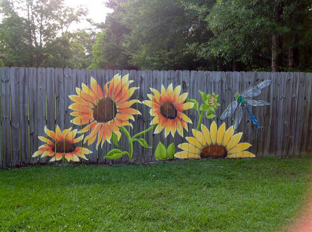 backyard-fence-art-59 Двор ограда изкуство