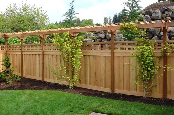 backyard-fence-garden-ideas-04_8 Двор ограда градина идеи