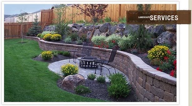 backyard-retaining-wall-landscaping-51_2 Заден двор подпорна стена озеленяване