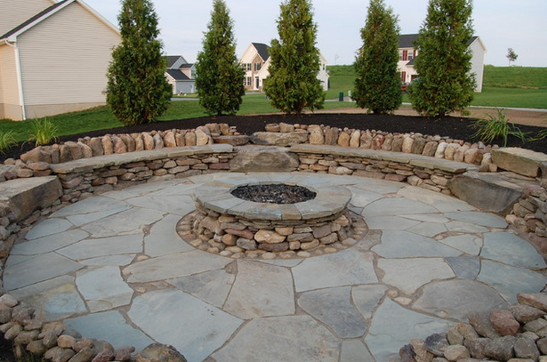 backyard-stone-landscaping-25 Двор камък озеленяване