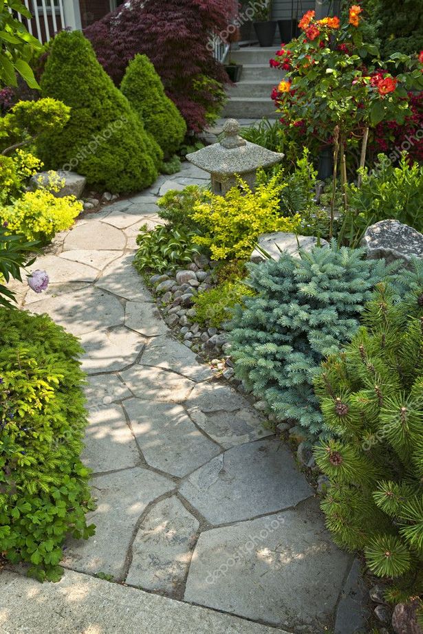 backyard-stone-landscaping-25_7 Двор камък озеленяване