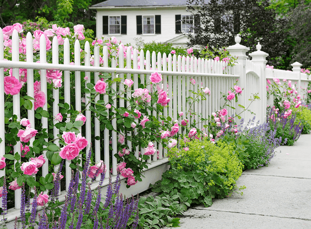 Цветна градина ограда
