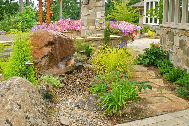 garden-design-using-rocks-37 Градински дизайн с камъни
