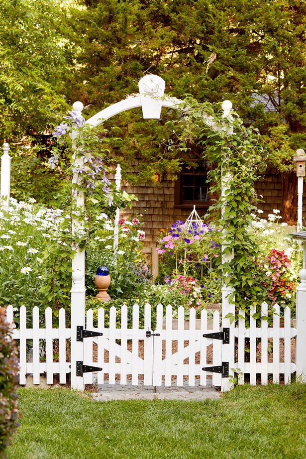 home-garden-fencing-ideas-36_9 Начало Градина фехтовка идеи