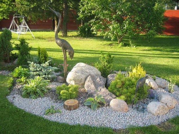 home-landscaping-ideas-with-rocks-84_8 Начало озеленяване идеи с камъни