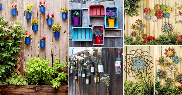 ideas-for-decorating-outdoor-fence-35 Идеи за декориране на външна ограда