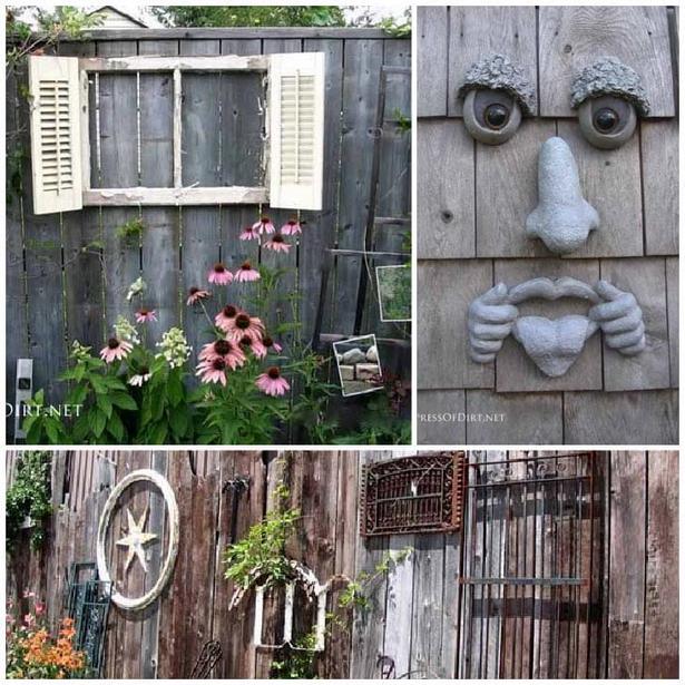 ideas-to-decorate-outdoor-fence-04 Идеи за украса на външна ограда