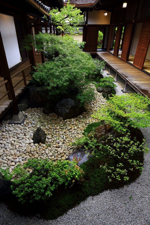 Японски двор озеленяване