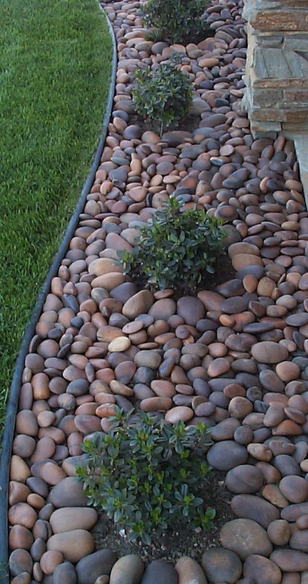 Ландшафтен дизайн скали камъни