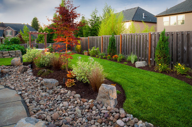landscaping-ideas-for-backyard-with-rocks-15 Озеленяване идеи за заден двор с камъни
