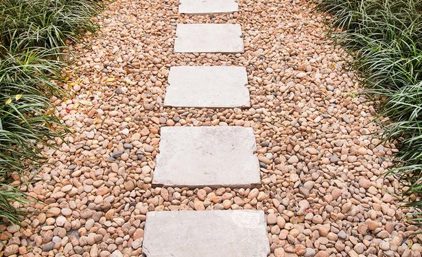 Дизайн на пътека от камъчета