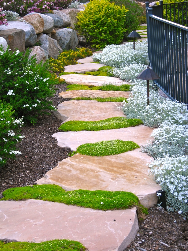 simple-walkway-landscaping-ideas-63_6 Прости идеи за озеленяване на пътеки
