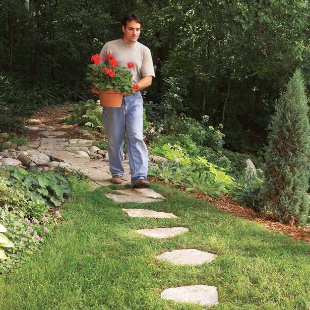stone-path-landscaping-ideas-36 Идеи за озеленяване на каменна пътека