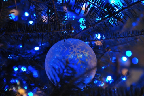 blue-christmas-lights-70_3 Сини коледни светлини