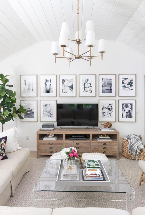 cheap-ways-to-decorate-living-room-walls-35_13 Евтини начини за декориране на стените в хола