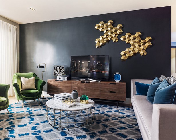 cheap-ways-to-decorate-living-room-walls-35_7 Евтини начини за декориране на стените в хола