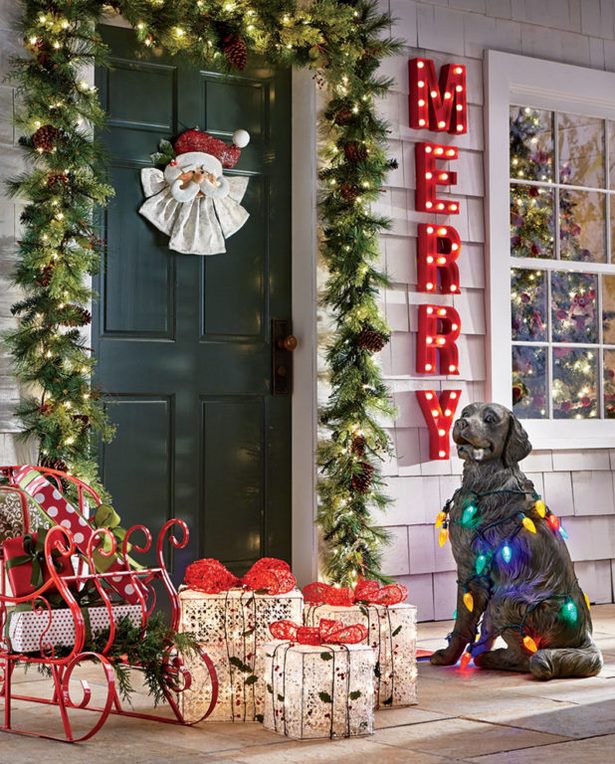 christmas-decorations-outside-ideas-45_14 Коледна украса извън идеи
