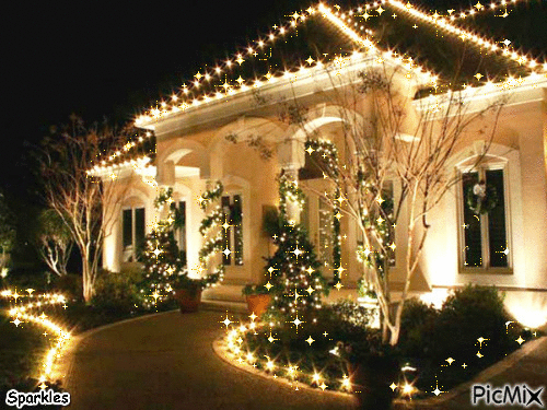 christmas-house-decorations-outside-89 Коледна украса на къщата отвън