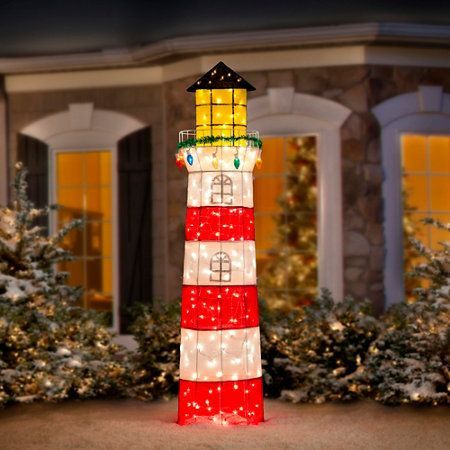 christmas-lighthouse-decorations-10_4 Коледна украса на фара