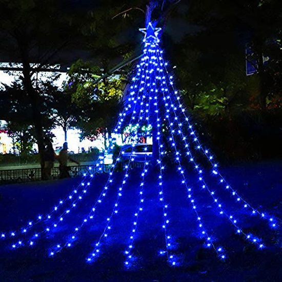 christmas-star-lights-outdoor-07 Коледни Звездни светлини на открито