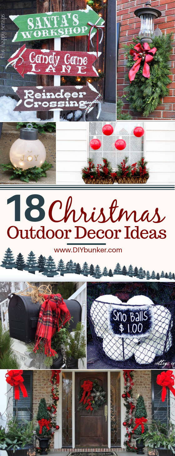 christmas-yard-decorations-ideas-59 Идеи за коледна украса на двора