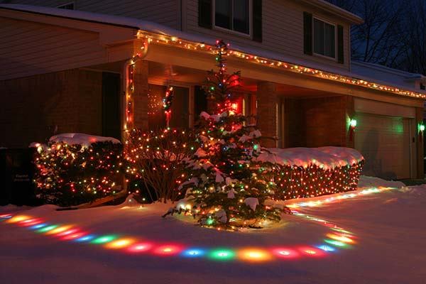 christmas-yard-light-ideas-86 Коледа двор светлина идеи
